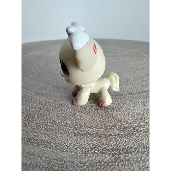 Littlest Pet Shop #1199 Dog Chihuahua Hasbro LPS Brown Eyes Wavy 2007 - Picture 4 of 7